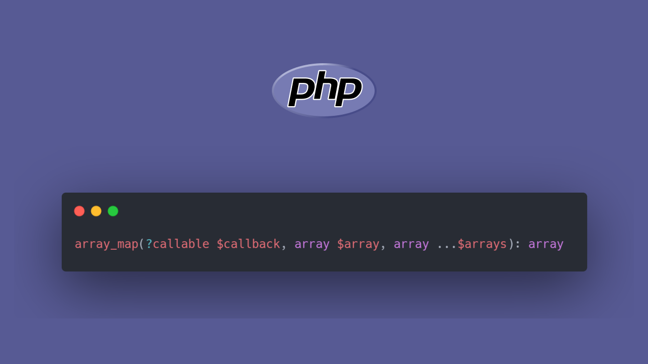 Array Map Php 